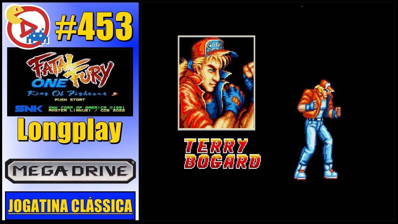 Mega Drive Longplay Fatal Fury One v1.5 - Terry Bogard