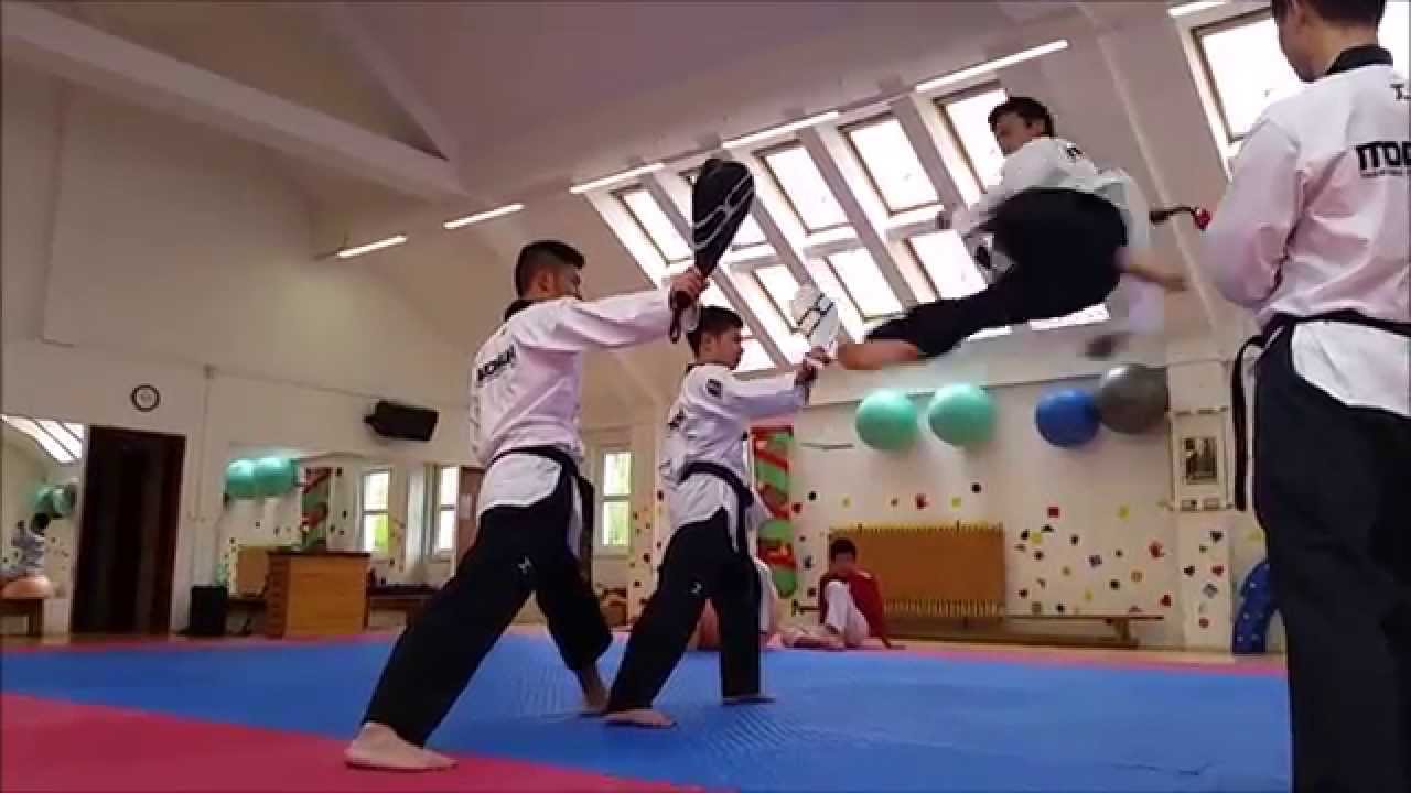 Moohwa Taekwondo Demo Team Training Session