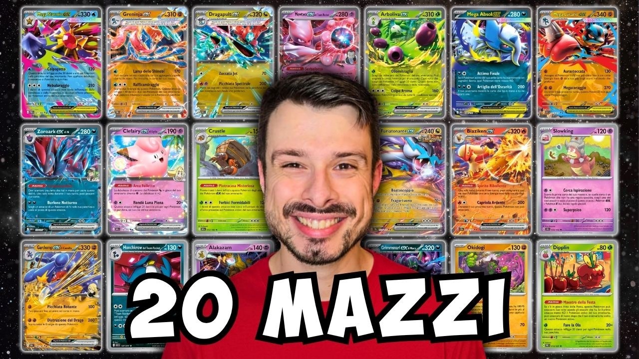 I 20 MIGLIORI MAZZI di CARTE POKEMON con LISTE AGGIORNATISSIME! | TCG Deck | Il Covo di Weavile