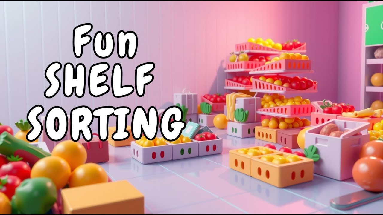 Sorting Grocery Items Perfectly – Satisfying Sorting Game