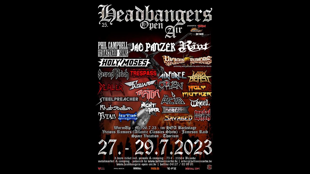 METAL WITCH - Believe in the power of rock (live at H.O.A. 2023)