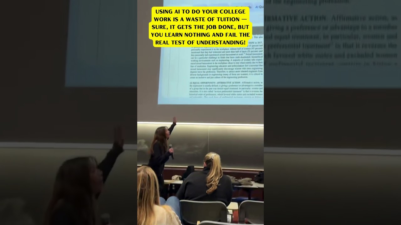 When AI Does the Work, What Does The Student Gain?