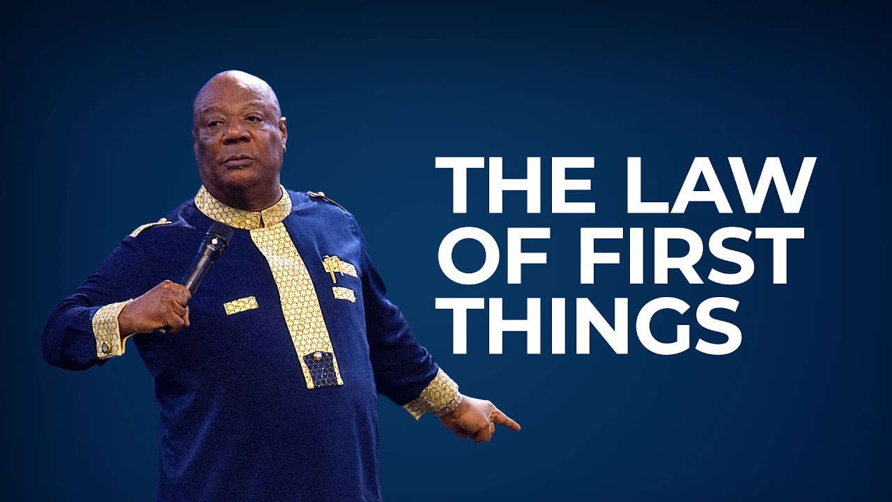 THE LAW OF FIRST THINGS - ARCHBISHOP NICHOLAS DUNCAN-WILLIAMS