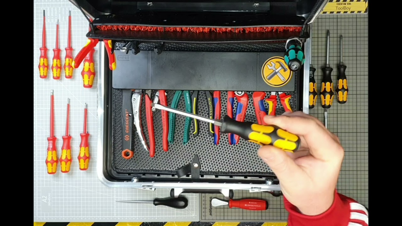 Werkzeugkoffer XXL #100 🧰 |  Werkzeugkasten aka Werkzeugbox mit Vollausstattung