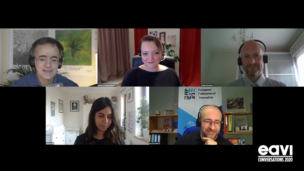 EAVI Conversations Webinar - Media Literacy, Values and Europe
