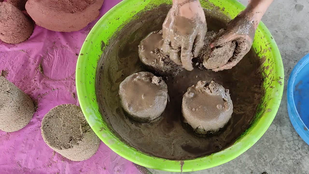 ASMR | Yellow Texture Crumbling...