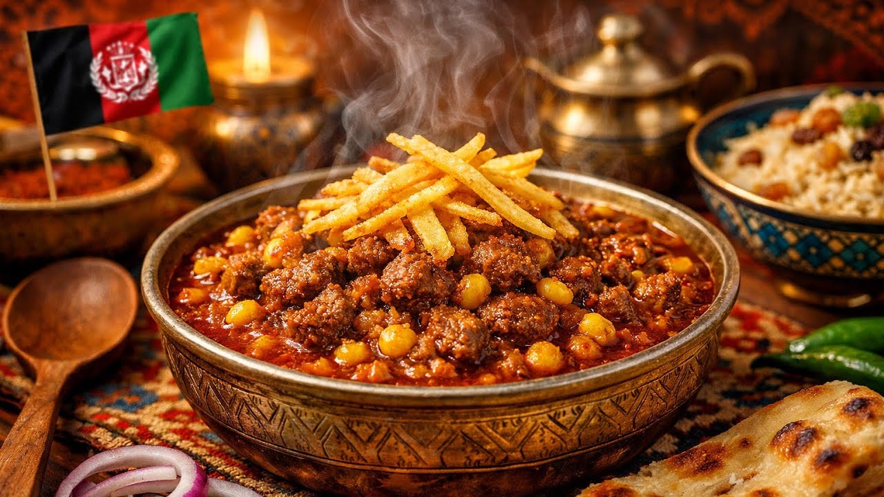 Khoresht Gheemeh😋Making delicious and authentic Afghan food