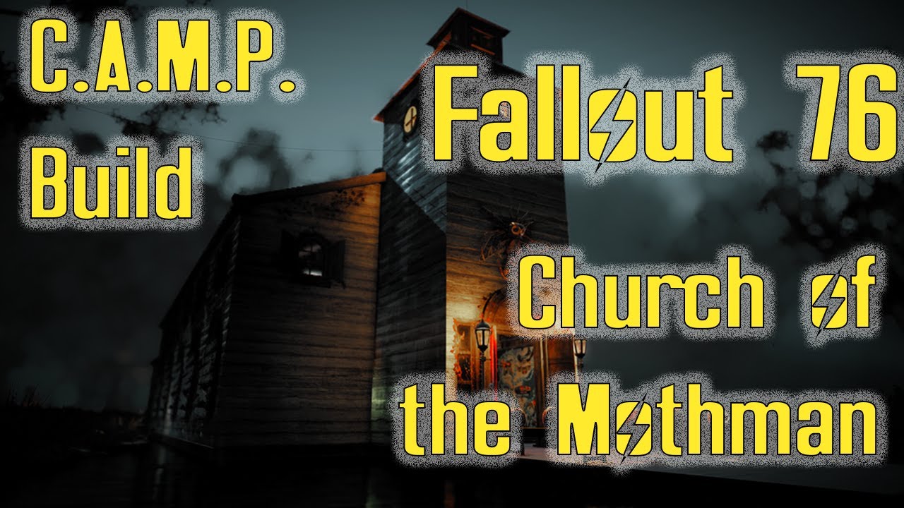 Fallout 76 | C.A.M.P. Builds - Church of the Mothman
