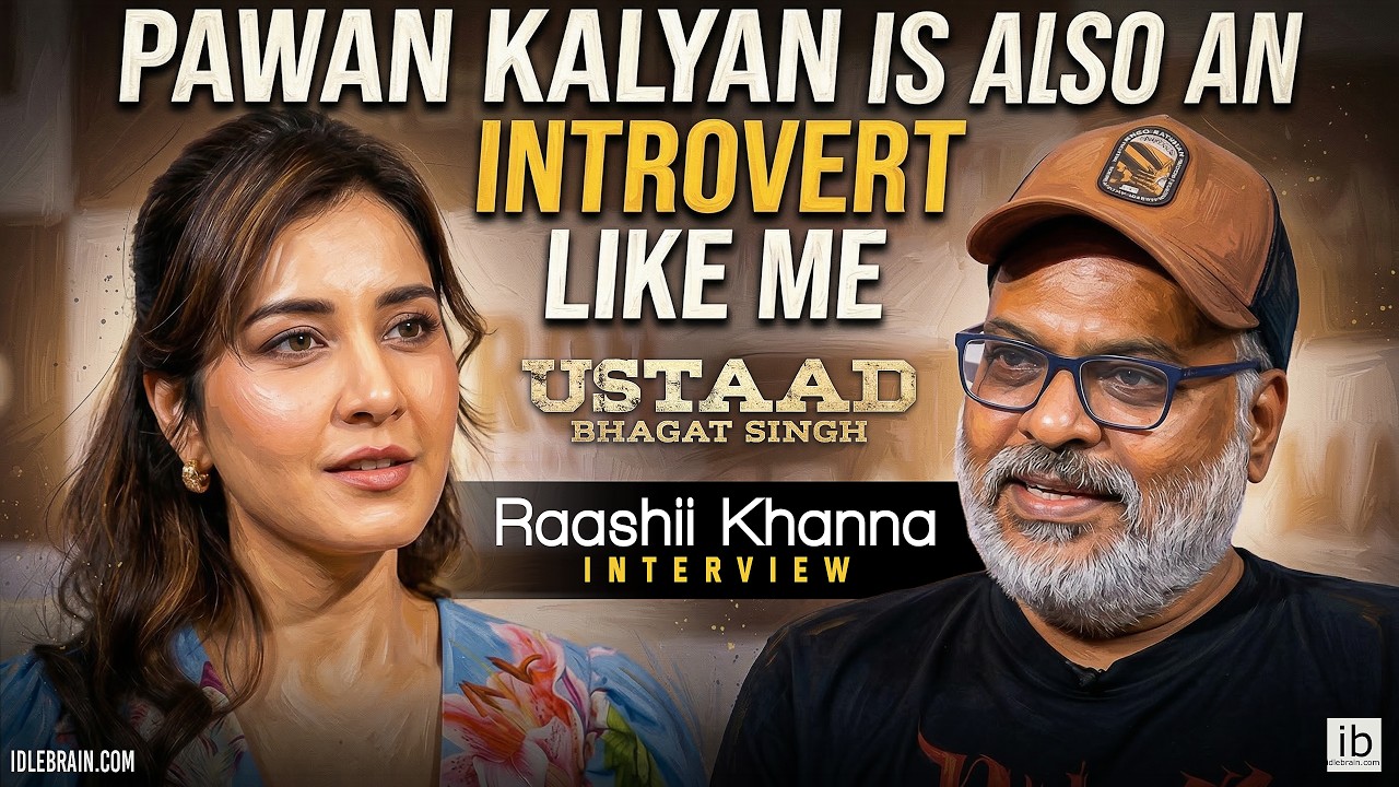 Raashii Khanna Interview | Ustaad Bhagat Singh | idlebrain.com Jeevi