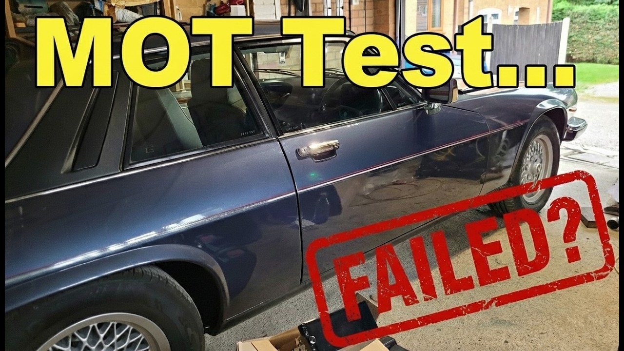 Before My Jaguar XJS Inspection (MOT) — I Checked These