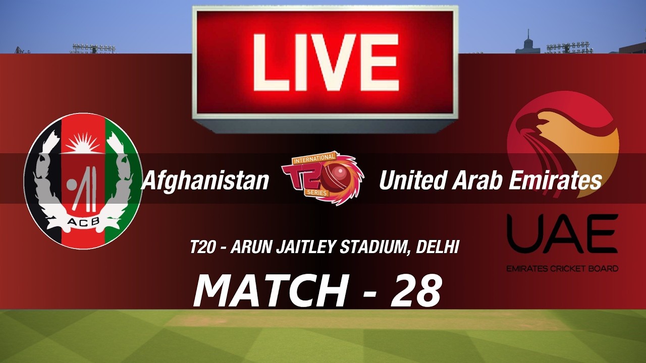 🛑LIVE- AFGHANISTAN vs UAE🛑T20 WORLD CUP 2026🛑AFG vs UAE🛑CRICKET 26 GAMEPLAY🛑LIVE MATCH STREAMING🏏