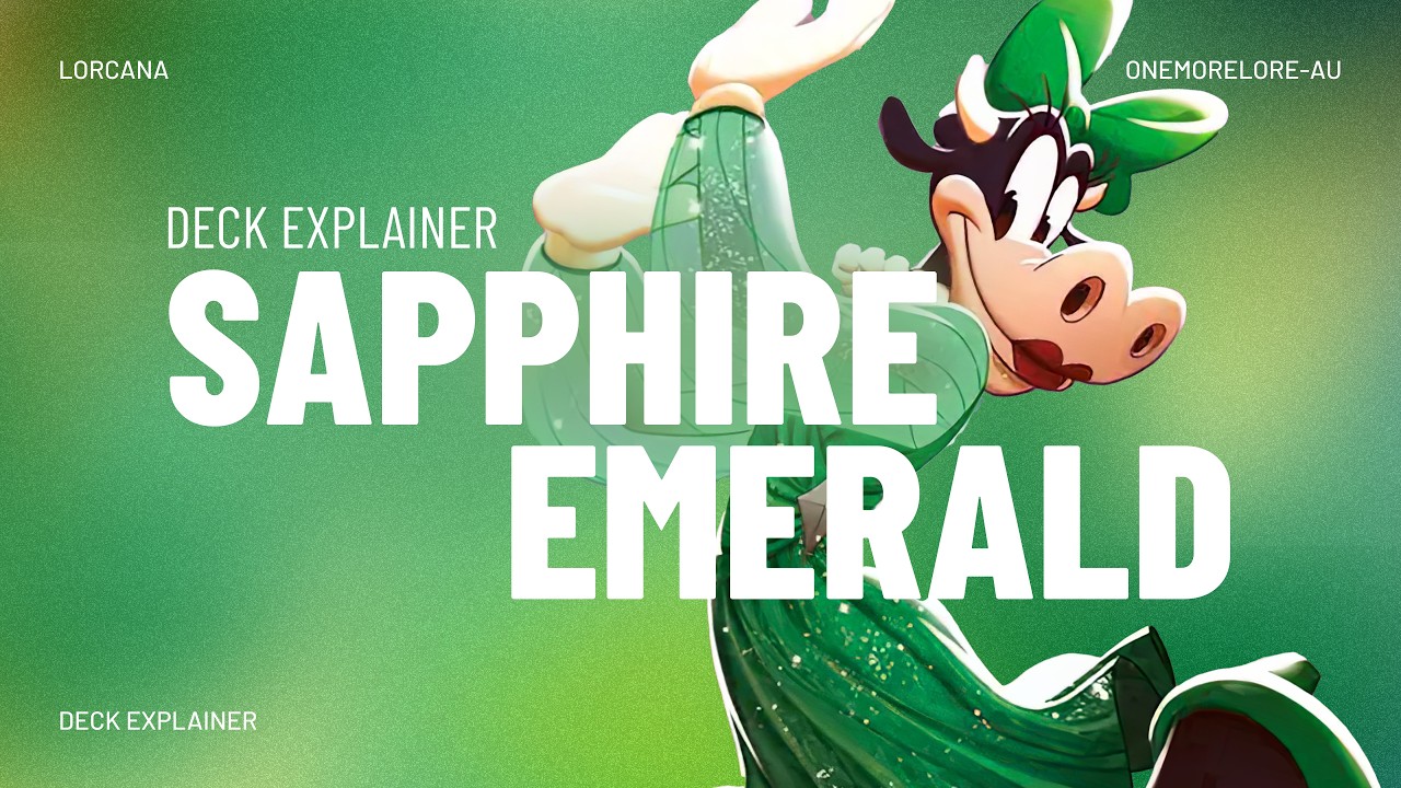 Is this the best Fabled Disney Lorcana Meta Deck? Cow Control 'Baja Blast' Sapphire Emerald Guide