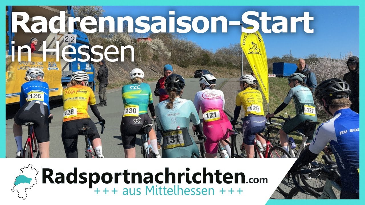 Erstes Radrennen 2025 in Hessen! Preis der RSG Buchenau in Breidenbach eröffnete die neue Saison