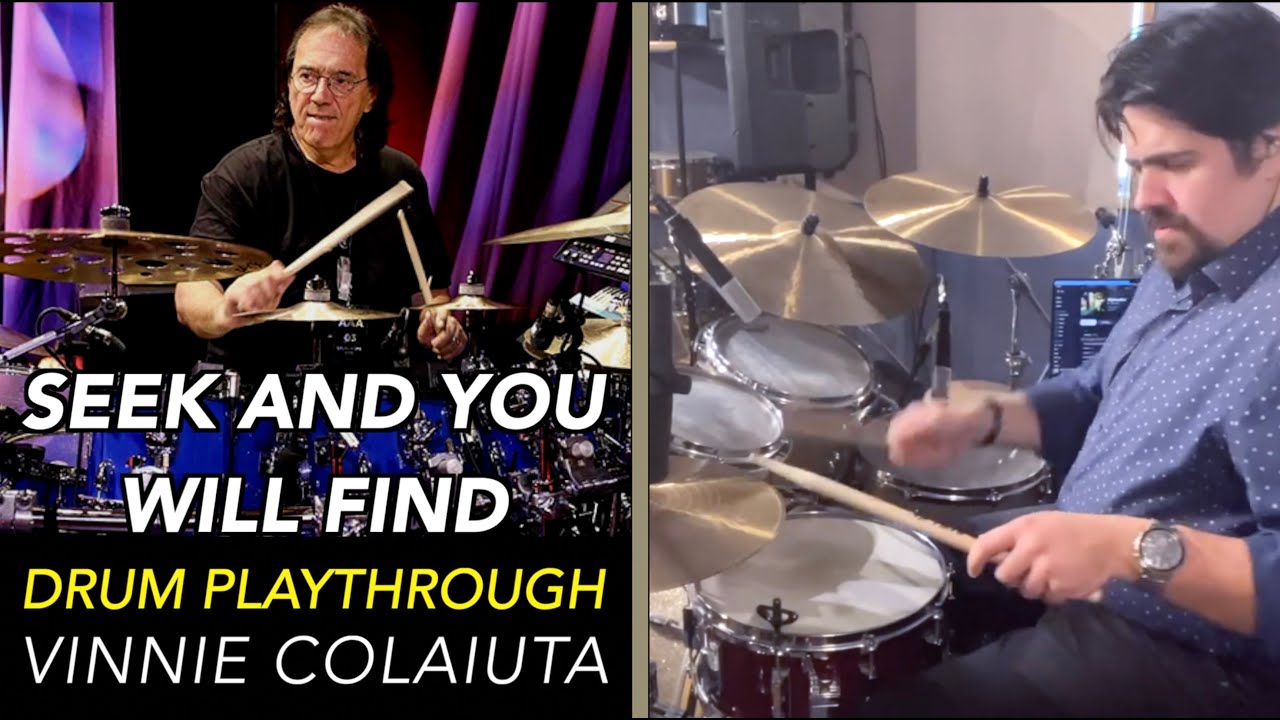 Seek And You Will Find – Drum Playthrough | Gino Vannelli