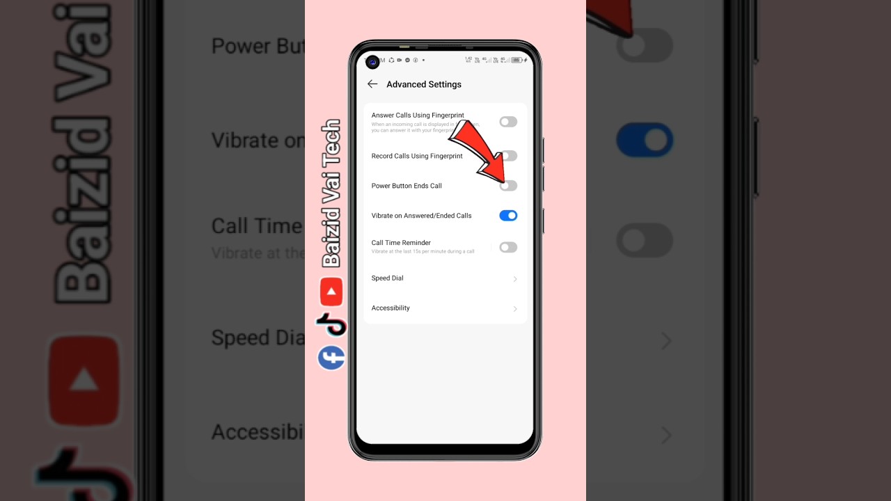 Does The POWER Button Really End Calls? | Android Tips | #shorts