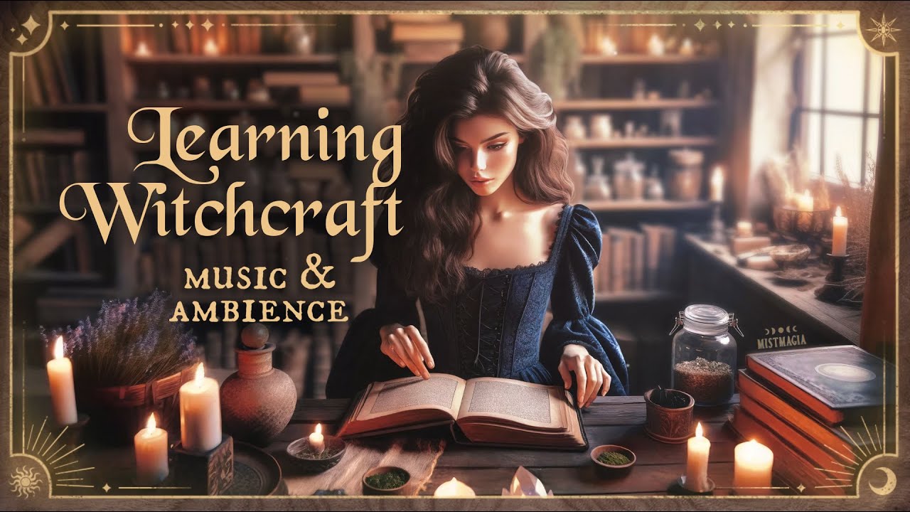 Playlist for Baby Witches 🧹 Cast Spells, Study & Relax 📖 Celtic, Fantasy, Witchy Music And Ambience
