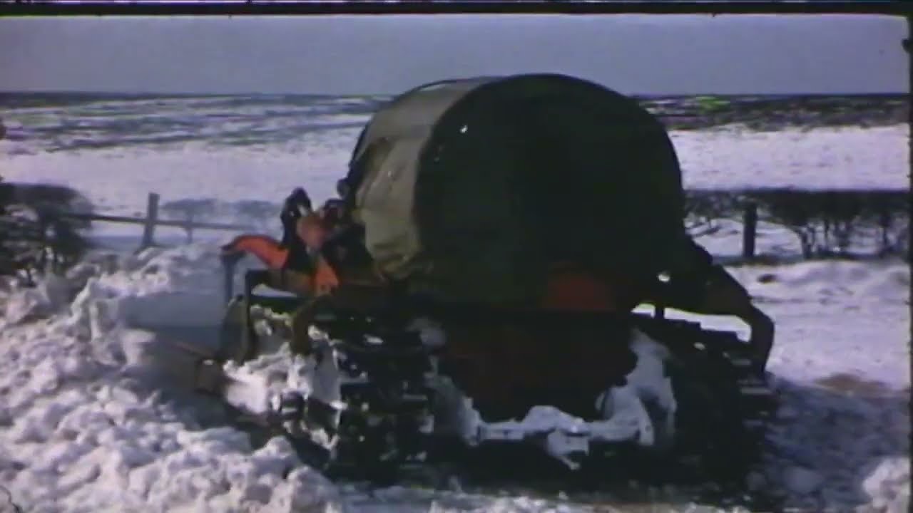 Snow Plough, Whittle Lane, Birch, Middleton, 1955, filmed by Fred Pedley