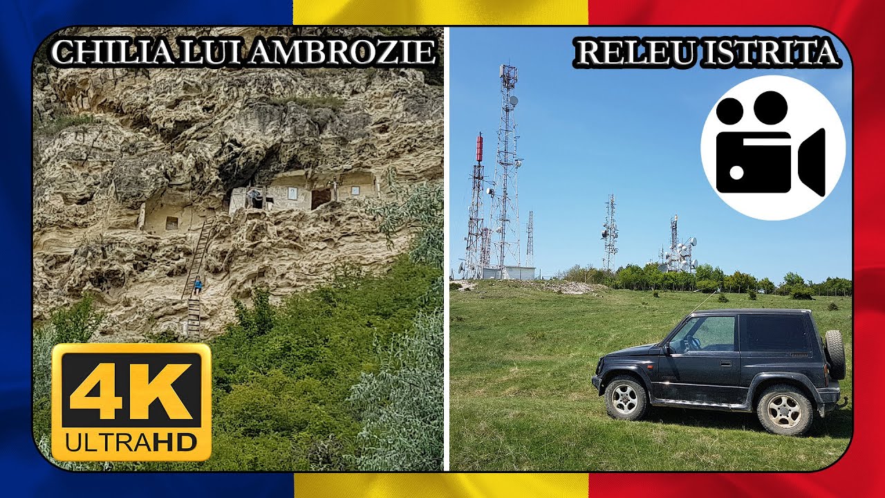 4K Scenic Drive to Istrita Hill | Romania | From Naeni to Istrita Relay| Ambrozie Cave| Buzau County