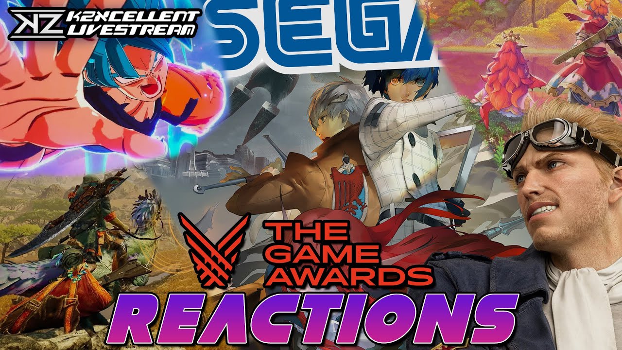 Reactions to The Game Awards 2023 | KZXcellent Livestream