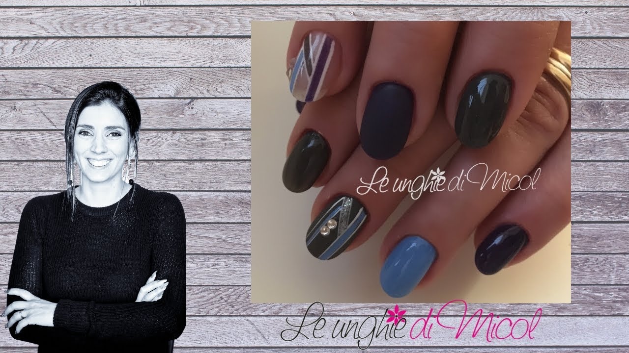 Nail Art con Decoro Geometrico - Le Unghie di Micol