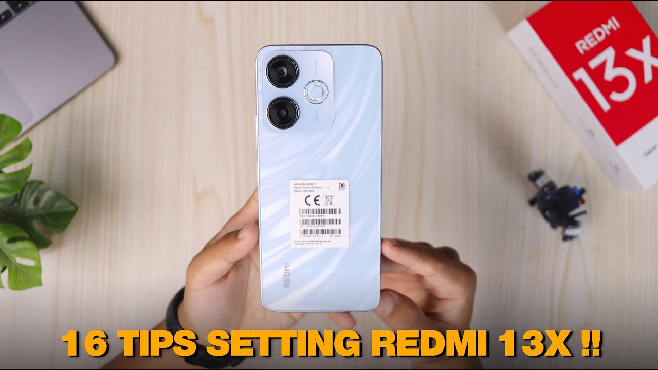 16 Tips Setting Wajib Redmi 13X ‼️