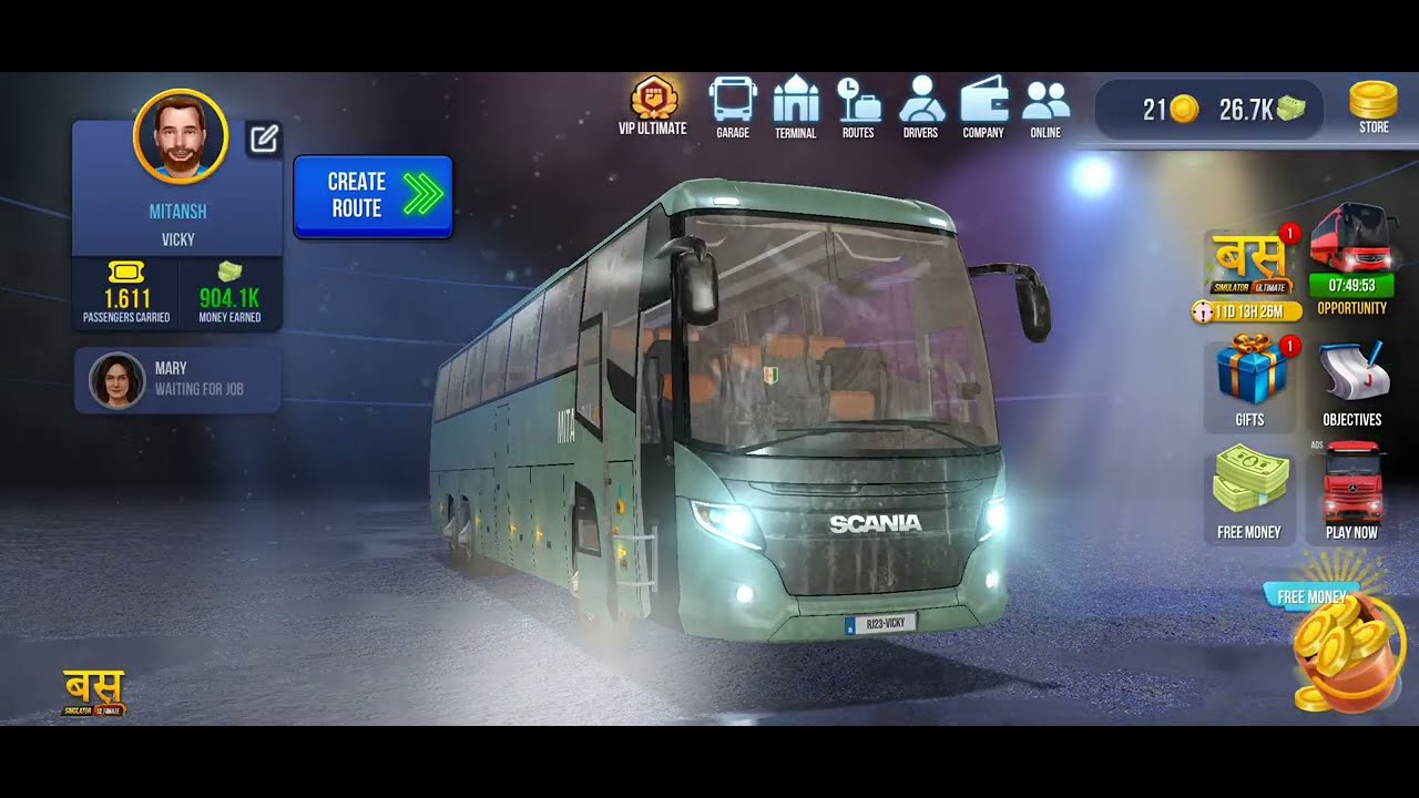 Bus Simulator Ultimate 🚍| Real Inaia Bus Driving | Experience Extreme Gameplay #games #simulation 