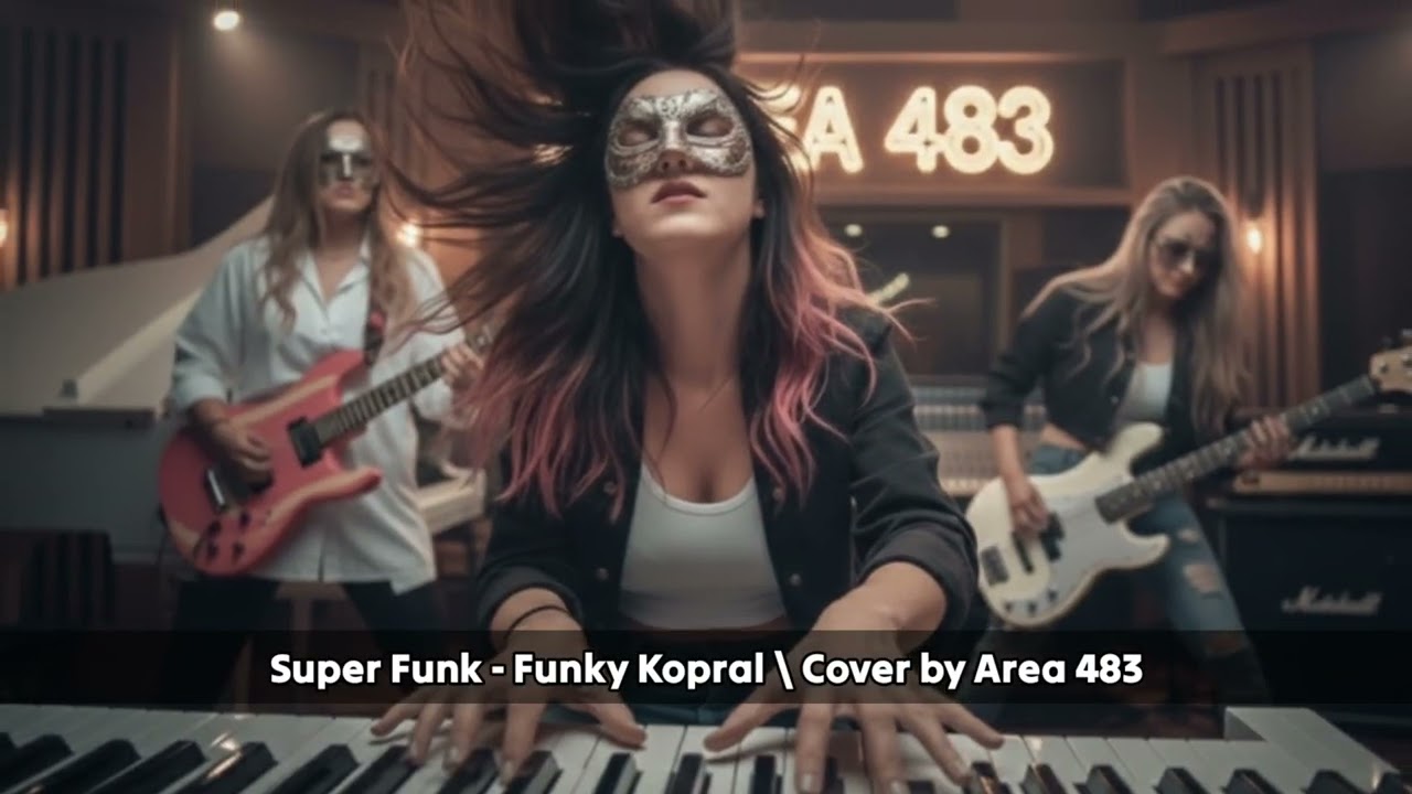 SUPER FUNK - FUNKY KOPRAL \ COVER BY AREA 483 🔥☝️ (FESTIVAL) #metalcover #coverindonesia 
