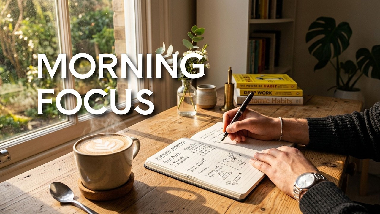 Slow Morning Study – Deep Focus Piano