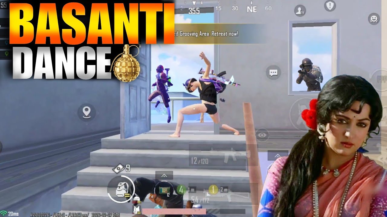 Dancing Bomb VS बसंती Bomb 🤣Bgmi Funny Commentary Video #bgmi #ajaxgaming47 #gaming #gameplay