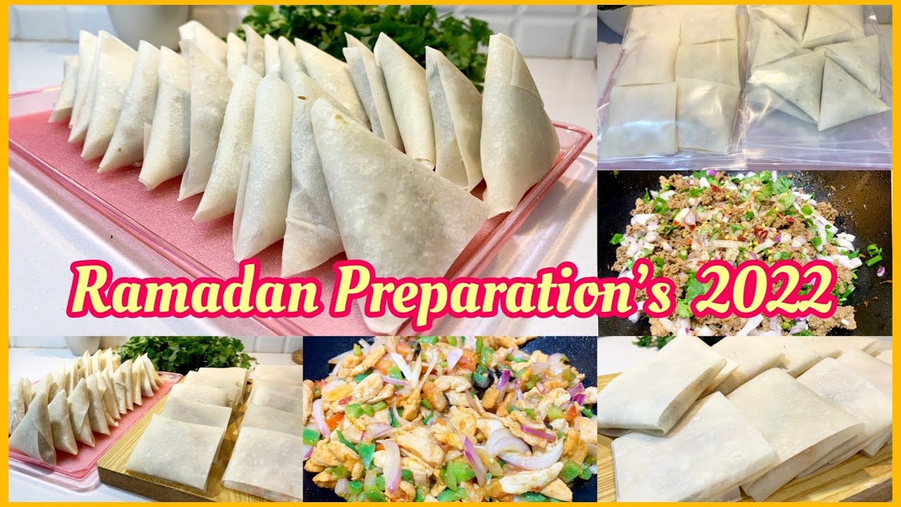 Ramadan Preparations 2022 | Keema Samosa's | Fajita Box Patties | Make & Freeze | When RUBY Cook's