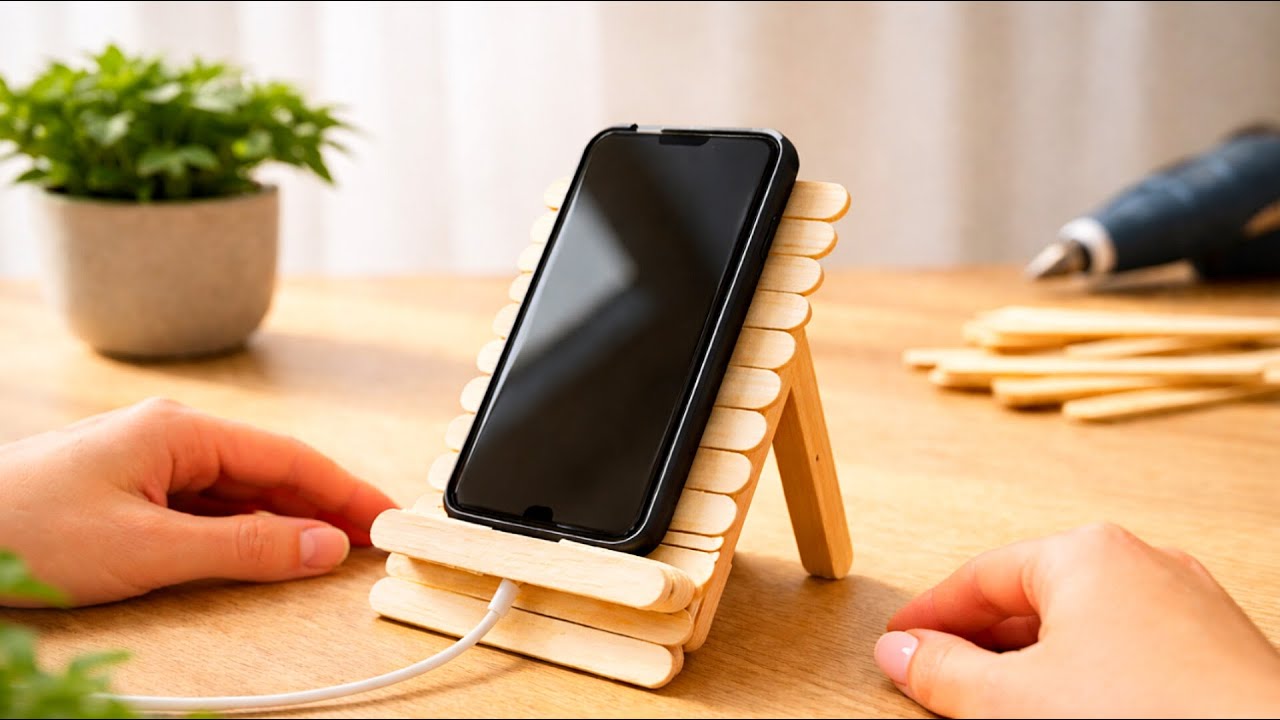 I Didn’t Buy a Phone Stand — I Made One That Actually Works