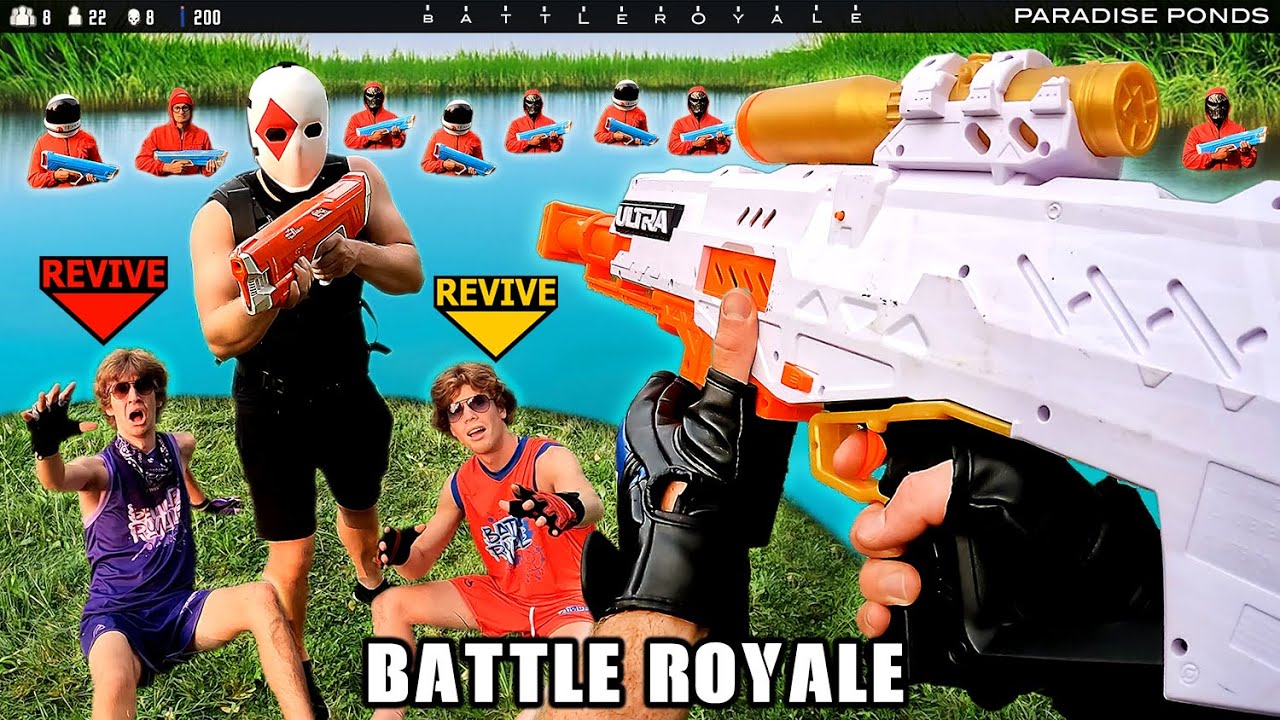 Последняя команда, выжившая в WATER GUN | SPYRA BATTLE ROYALE, побеждает! — Часть 4