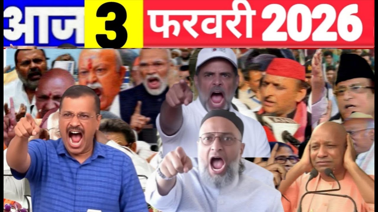 3 Feburary 2026 Aaj Ki 50Sabse Badi Khabrein |Breaking News Today| Ravish Kumar Prime Time