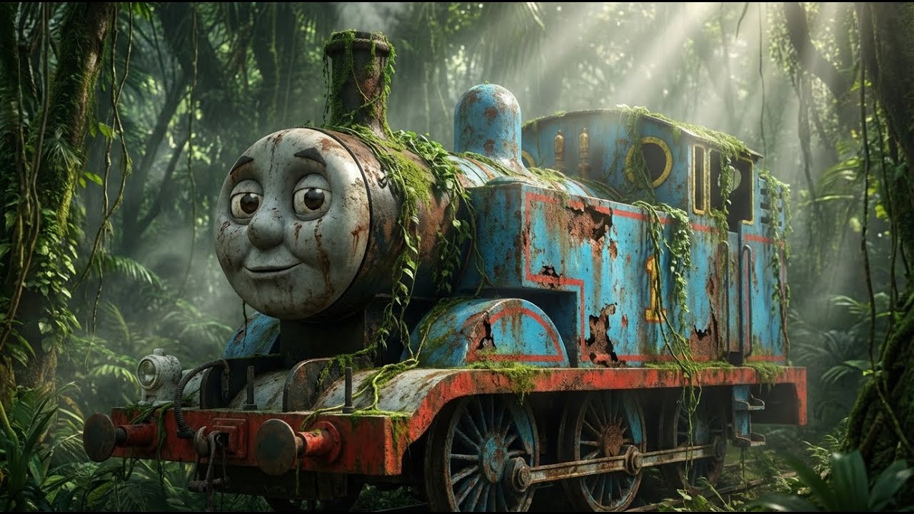 ASMR Train Restoration 🚂 | I Found Thomas the Train and Brought It Back to Life