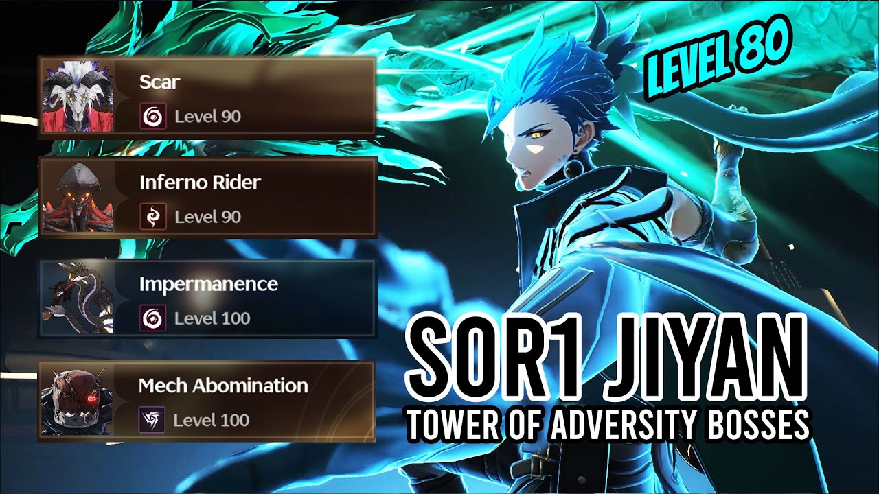 S0R1 Jiyan Main - ToA Boss Compilation | Wuthering Waves
