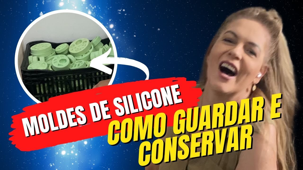 Moldes De Silicone como Guardar e Conservar - Dica da Bia Cravol