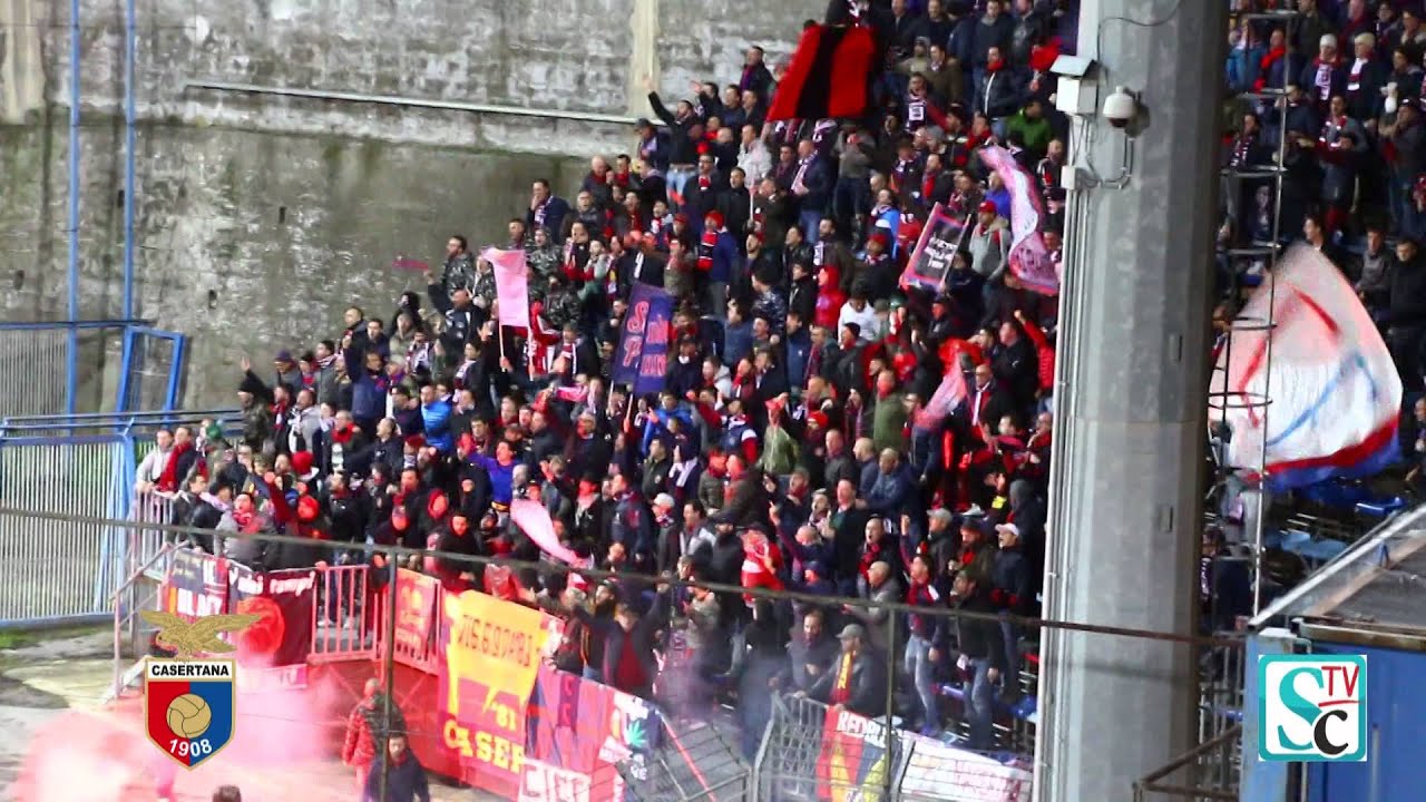 TIFOSI CASERTANI A PAGANI