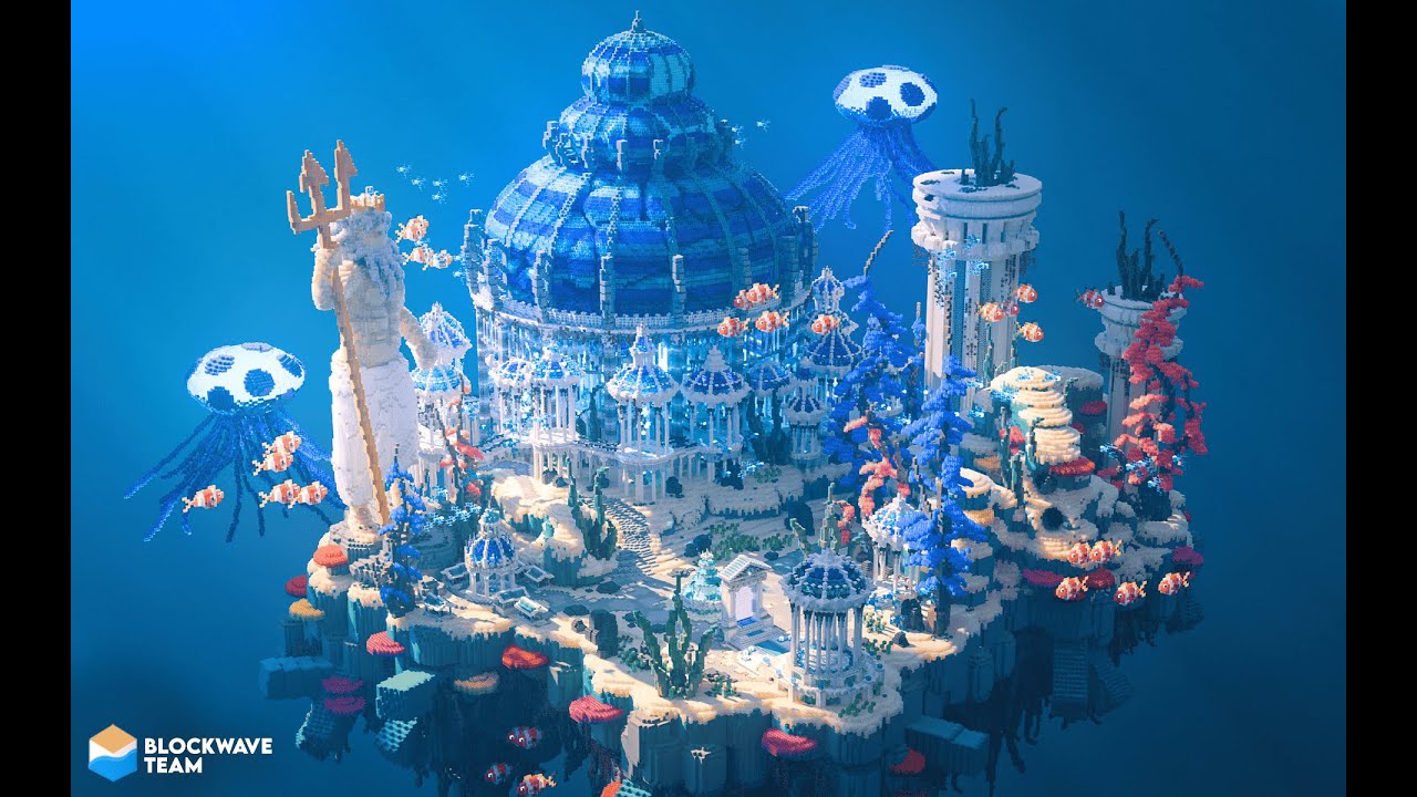Minecraft Build | Great Atlantis - Preview