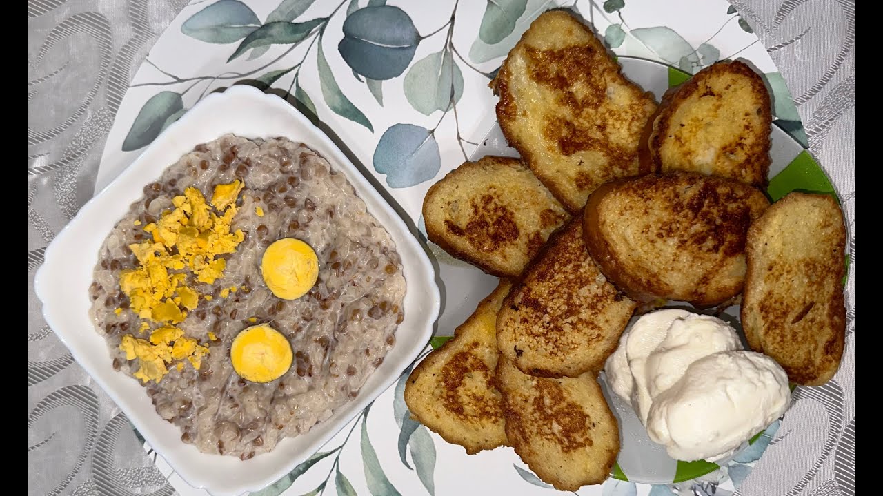 Сытный завтрак.Nourishing breakfast. Doyurucu kahvaltı.(eng,ru,tr)