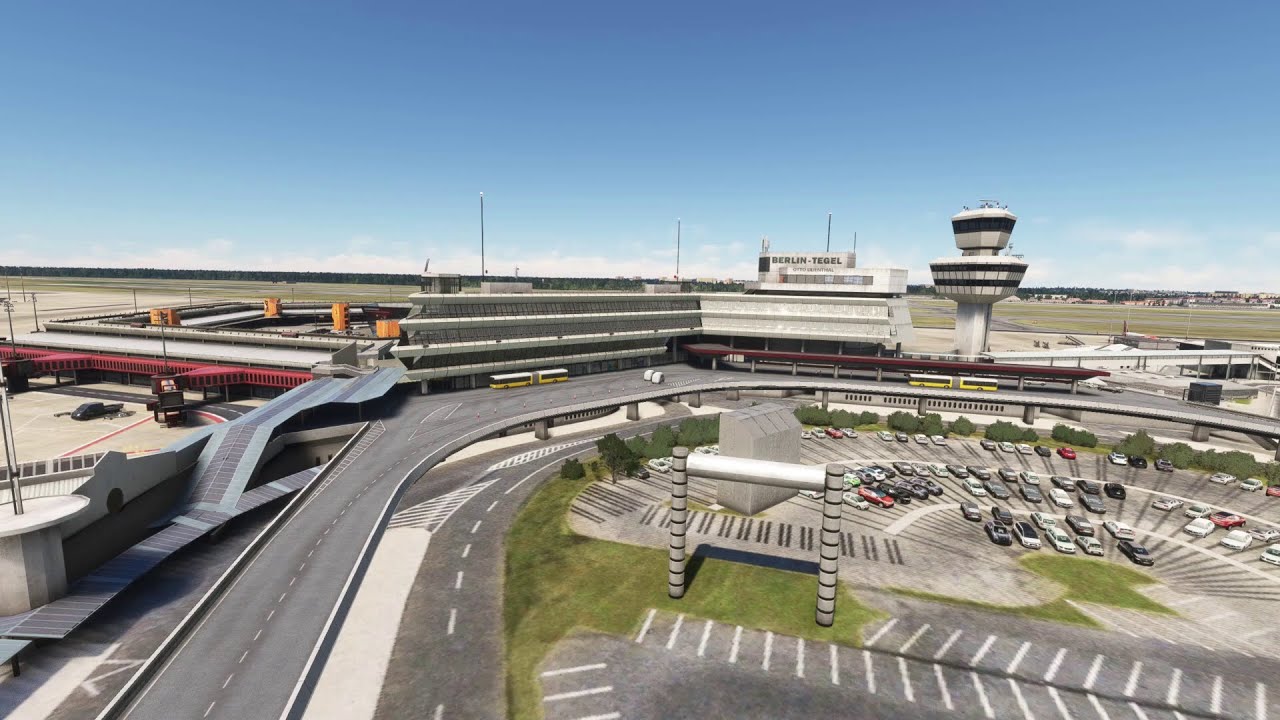 History of Berlin-Tegel Airport // MSFS