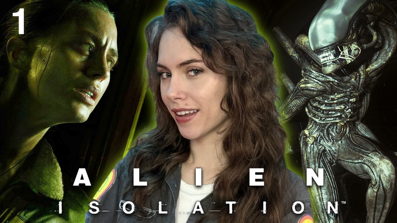 Ellen Ripley Tries Alien Isolation | Full Gameplay With Heart Rate Monitor #1