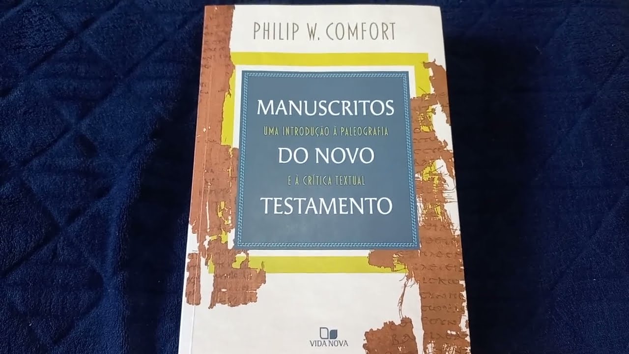 MANUSCRITOS DO NOVO TESTAMENTO. #review #editoravidanova