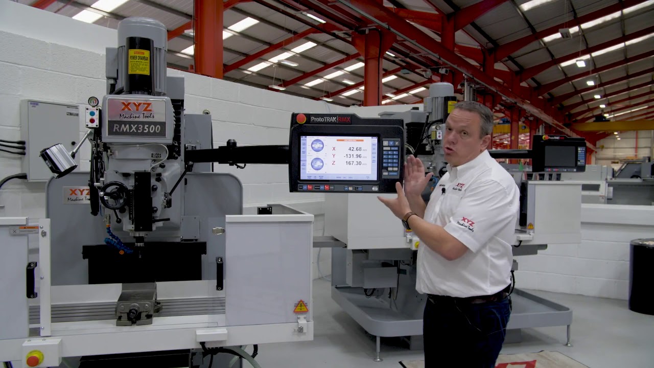 King Rich RMX 3500 ProtoTRAK CNC Mill, 3 axis for sale from Scott Machinery Ltd, New Zealand