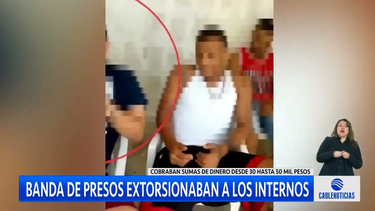Banda de presos extorsionaba a internos de cárcel en Cartagena
