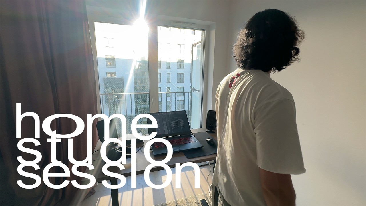 Making Beats in My Home Studio (Silent Cookup)