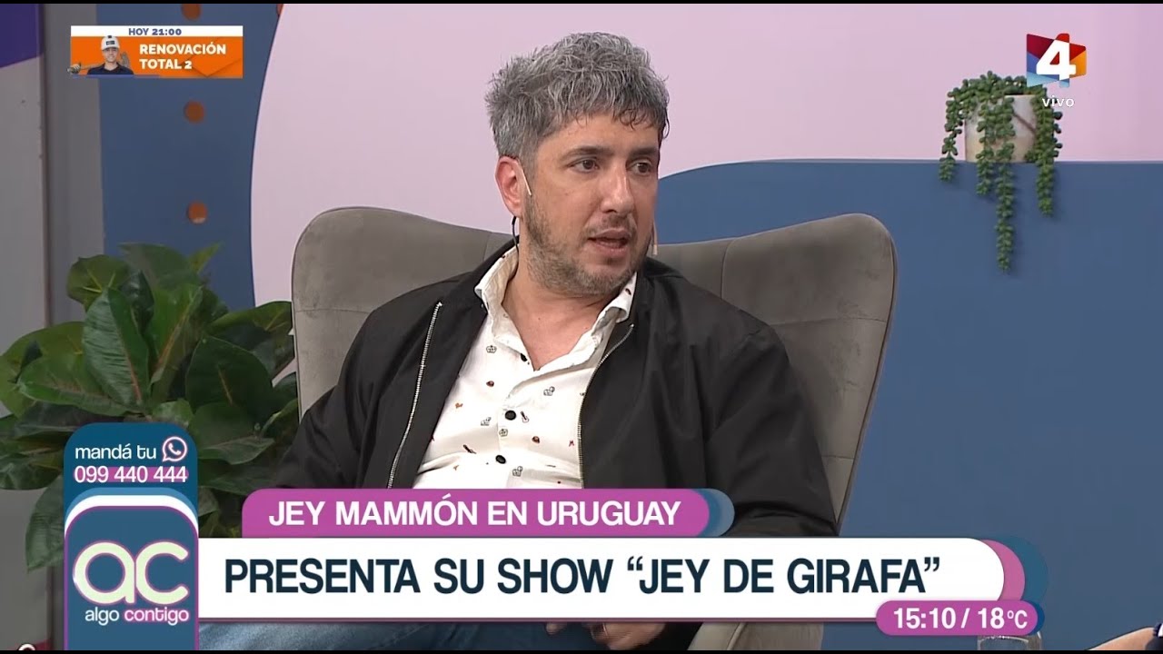 Algo Contigo - Jey Mammón en Uruguay