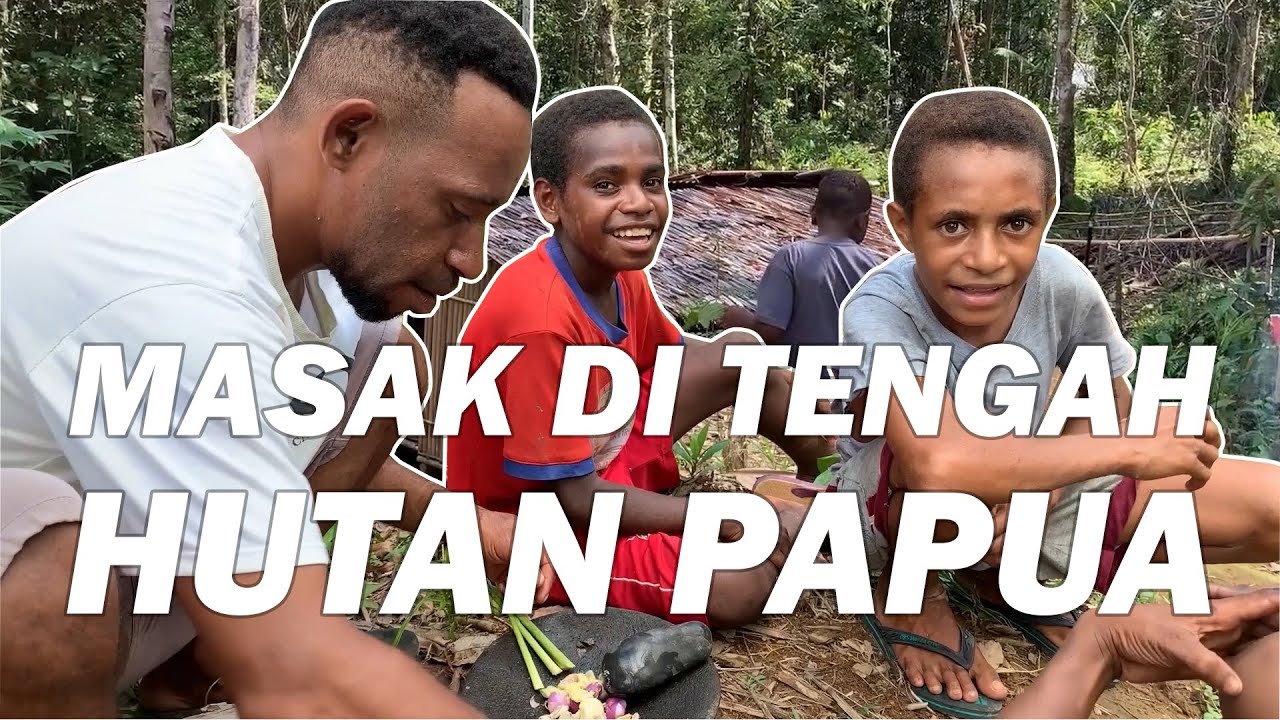 Masak di Tengah Hutan  Bersama Anak-anak Suku Muyu di Pedalaman Papua‼️ | Hafiz Documentary