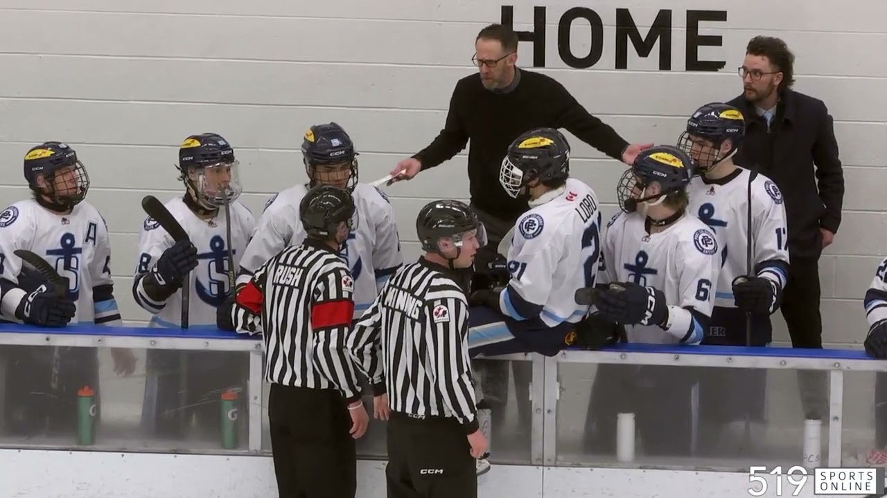 GOJHL Playoffs (Game 5) - Caledonia Corvairs vs Port Colborne Sailors