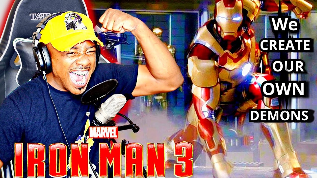 MCU PHASE TWO - WATCHING IRON MAN 3 FOR THE FIRST TIME REACTION/ COMMENTARY