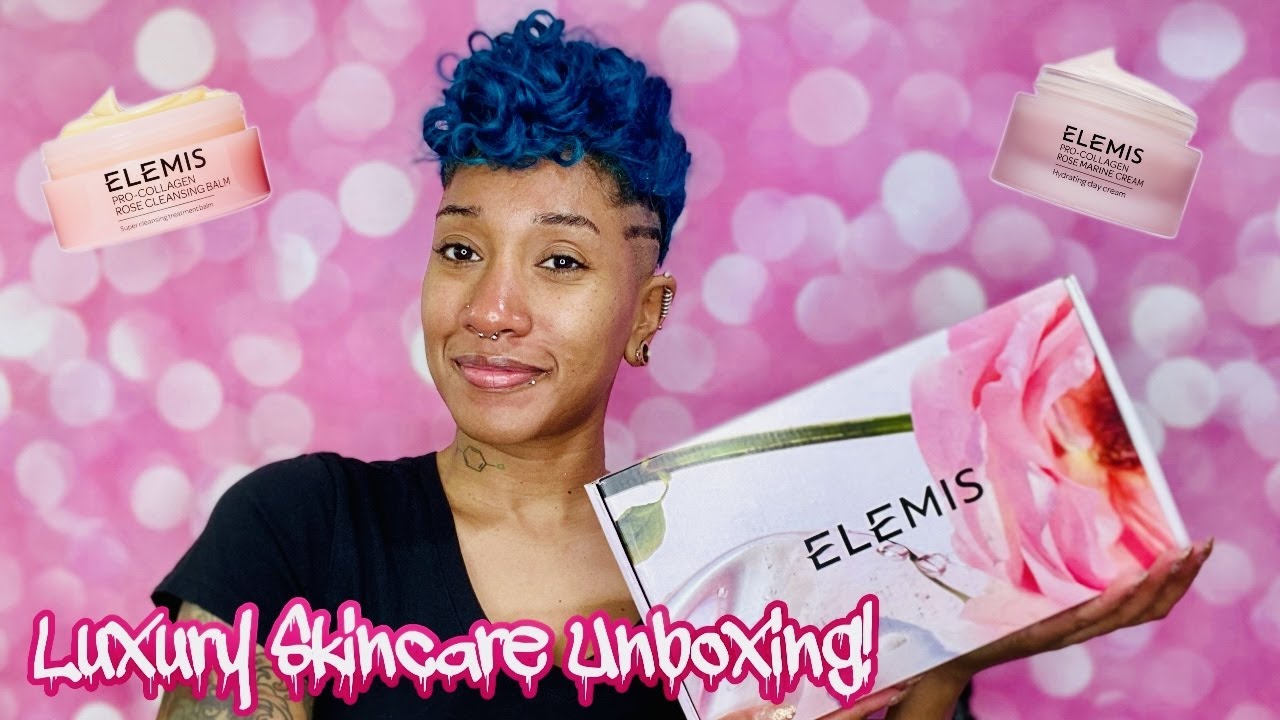 @Elemis  Rose Marine cream Unboxing!